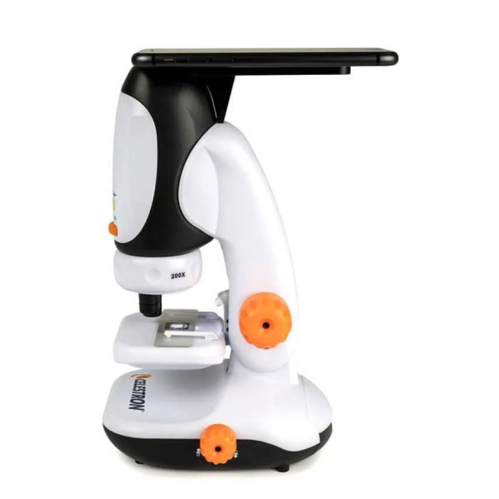 Microscopio Celestron Kids con adaptador para smartphone