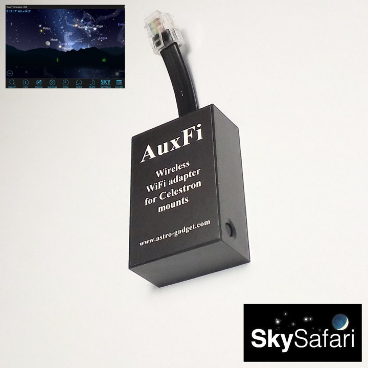 MÓDULO WIFI AUXFI ASTRO-GADGET CON PUERTO AUXILIAR PARA CELESTRON