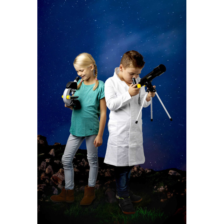 Set telescopio y microscopio National Geographic
