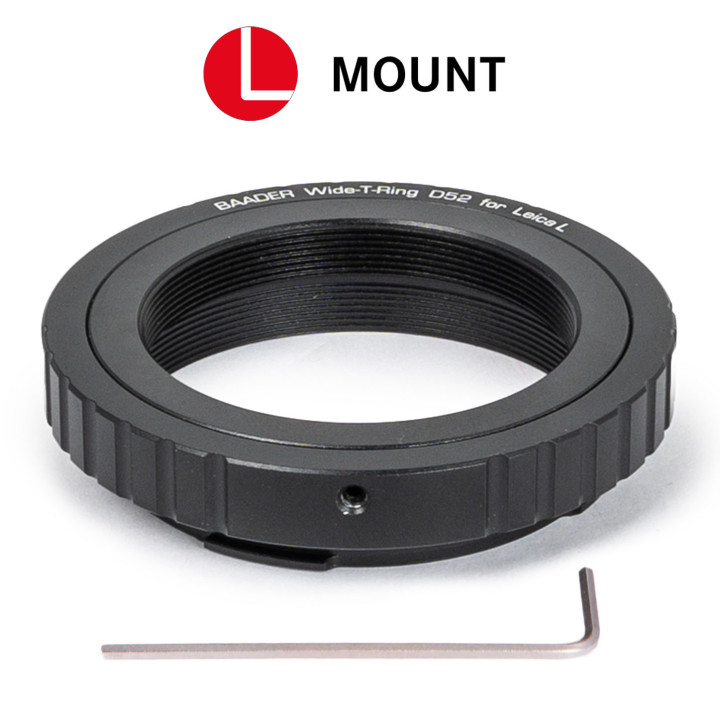 ANILLA T2 DE GRAN CAMPO PARA LEICA, SIGMA, PANASONIC-L BAADER PLANETARIUM