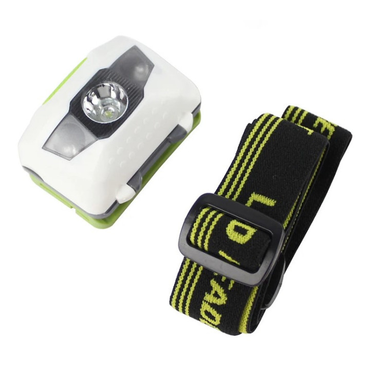 Linterna frontal AC LED ZK20 luz roja y blanca