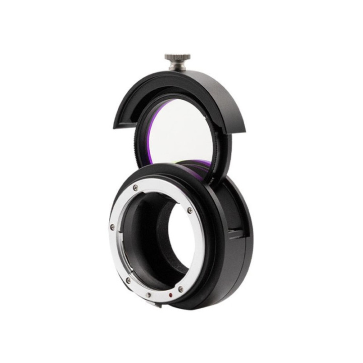 PORTAFILTRO DE CAMBIO RÁPIDO ZWO DE 50.8 MM CON SOPORTE PARA FILTROS LENTES NIKON