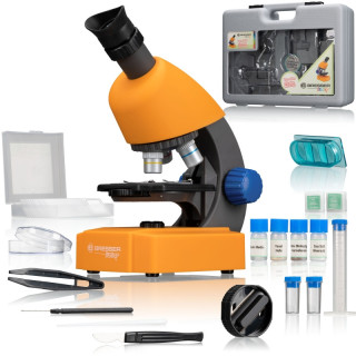 Microscopio BRESSER Junior 40X-640X con maleta