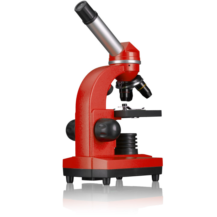 Microscopio biológico BRESSER Junior Biolux Set rojo