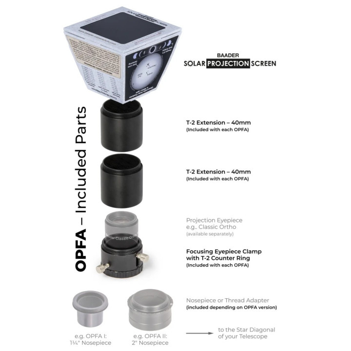 PANTALLA DE PROYECCION SOLAR BSPS BAADER PLANETARIUM