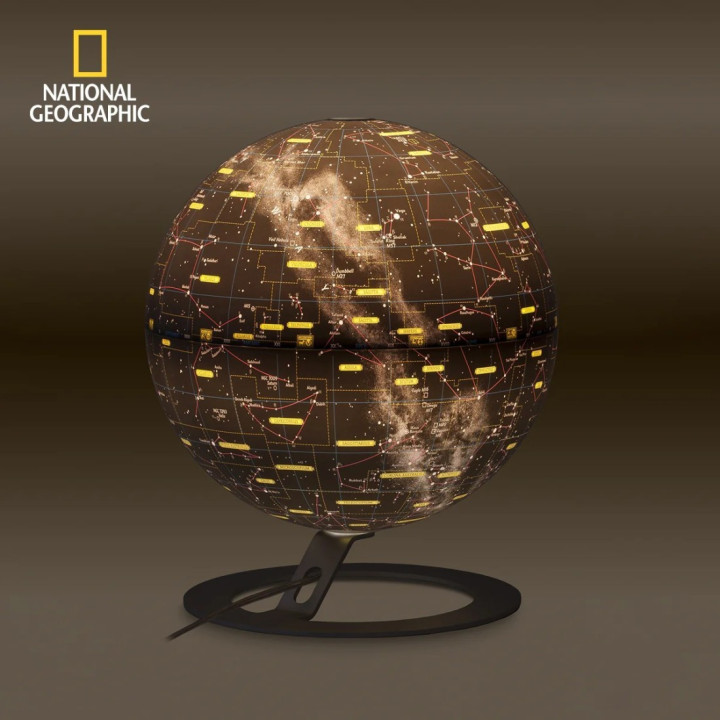 Globo celeste National Geographic con mapa de constelaciones Heaven