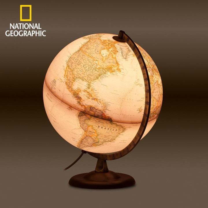 Globo terráqueo National Geographic Gold Executive