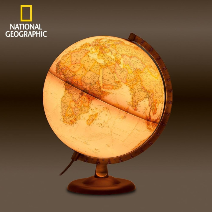 Globo terráqueo National Geographic Gold Executive