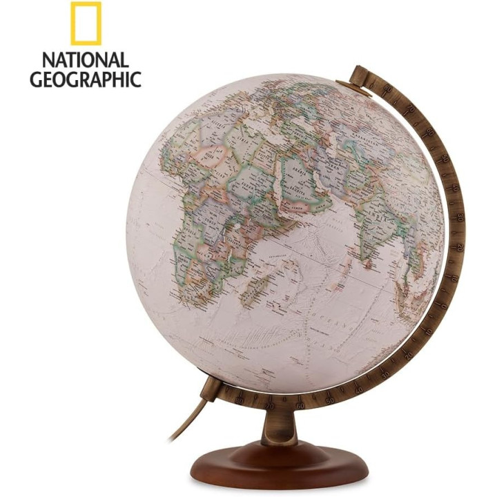 Globo terráqueo National Geographic Gold Executive