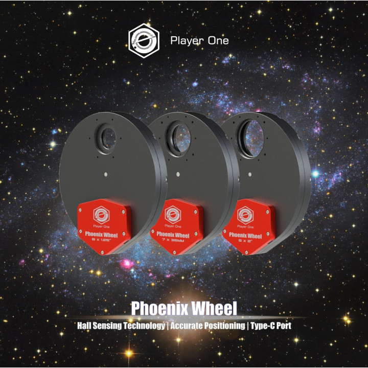 Rueda portafiltros Player One Phoenix 8x1,25"