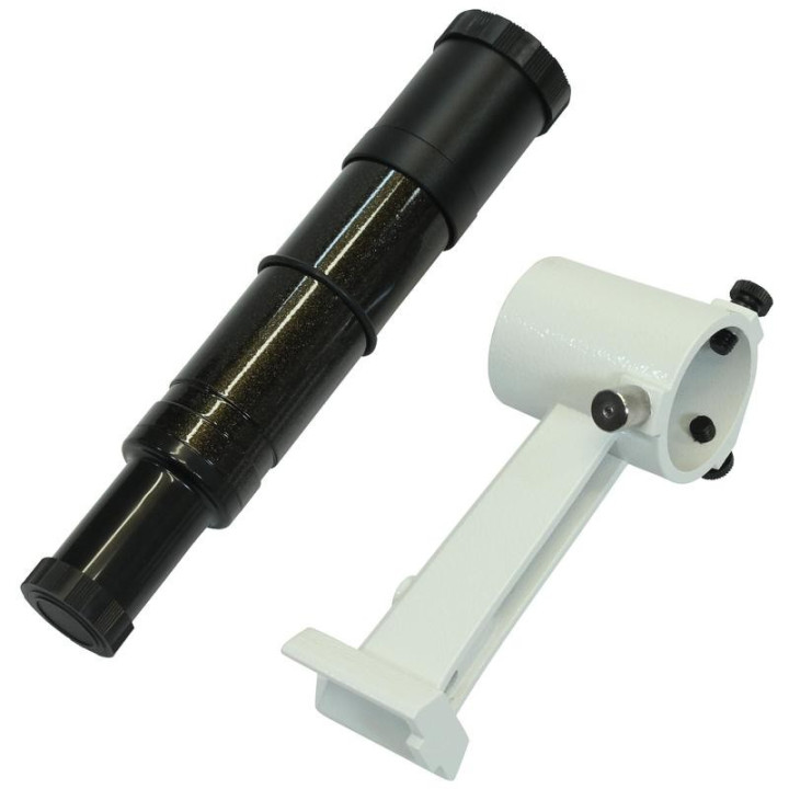 BUSCADOR SKY-WATCHER RECTO 6X30 CON SOPORTE BLANCO